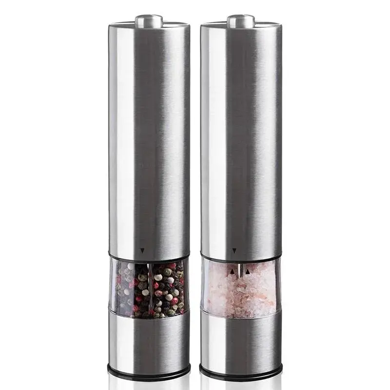 Electric Salt Pepper Grinder Set