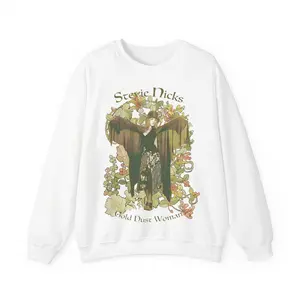 Stevie Nicks Gold Dust Woman T-shirt And Sweatshirt, Vintage Rock Crewneck, 70s Music Lover Gift, Fleetwood Mac Pullover, Retro