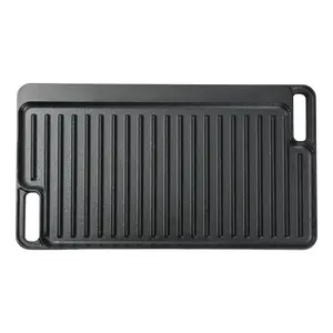 Ozark Trail 16 Pre-Seasoned Cast Iron Grill and Griddle Pan