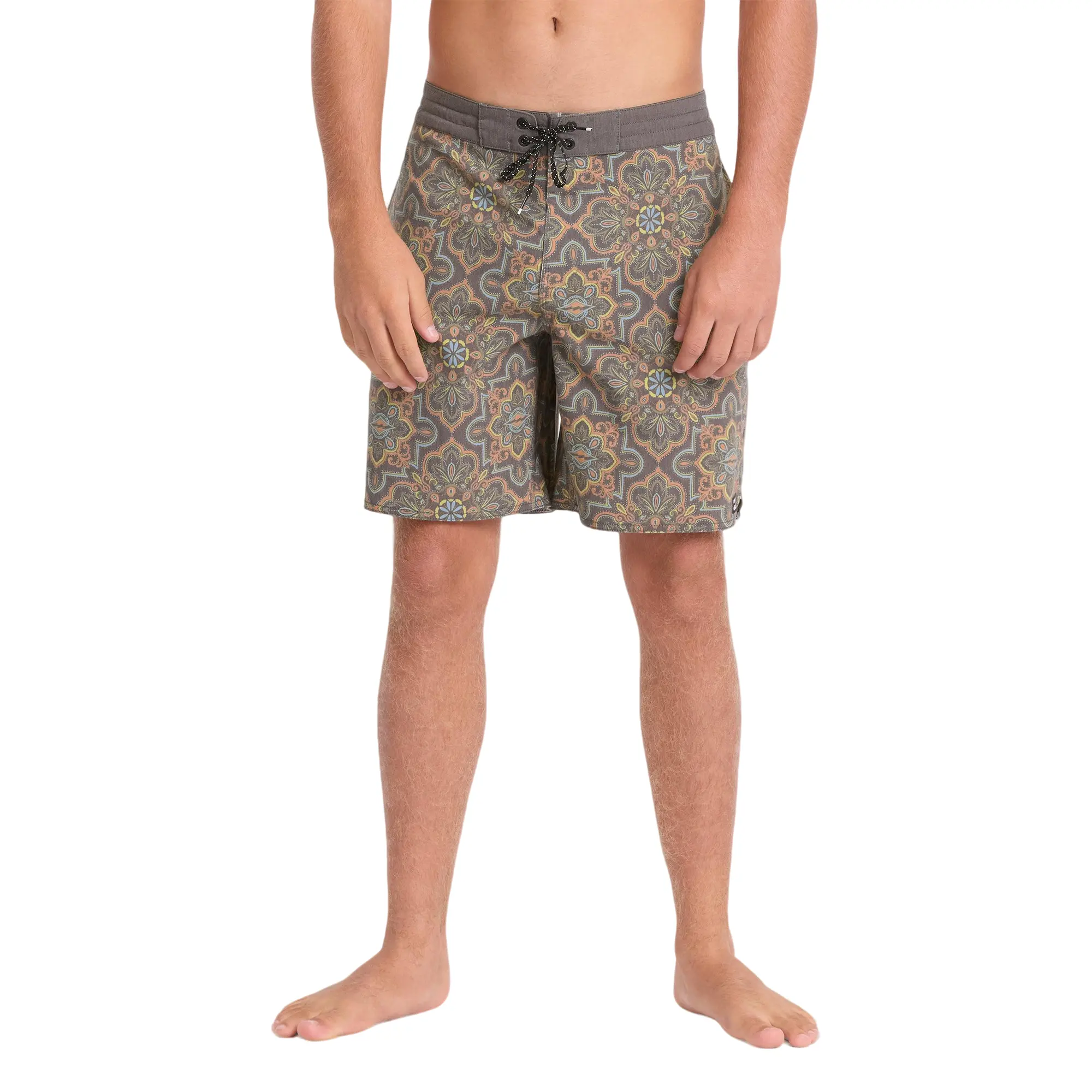 BILLABONG Good Times Lo Tide 17.5" Boardshorts, Men's Summer Surf Swim, Medium Length Regular Fit, Stretch Side Pocket Swim Trunks