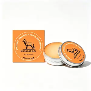 Therawolf Natural Nerve Relief Balm, Fast Acting Eases Knee & Shoulder Discomfort, Fitness Recovery & Daily Wellness Ointment