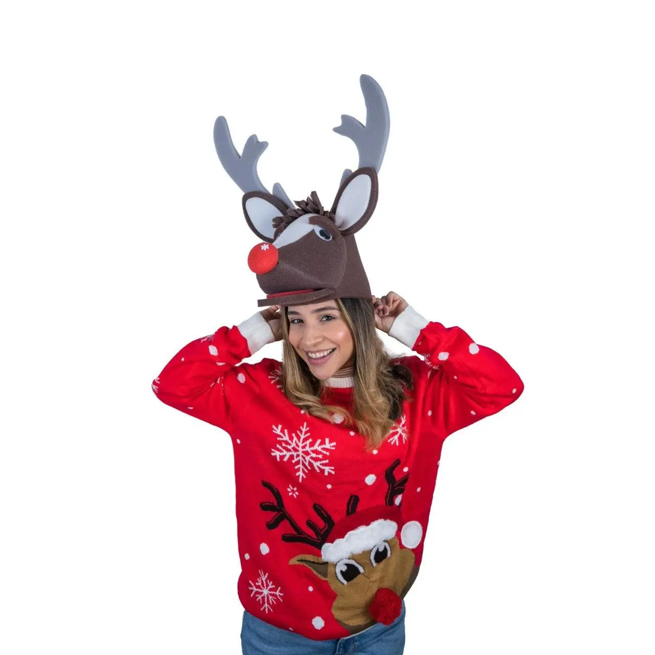 Rudolph The Reindeer Hat