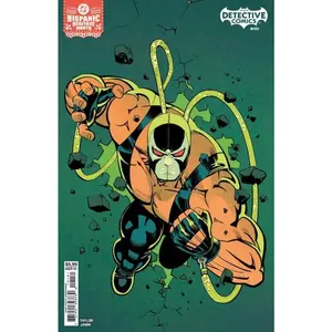 Detective Comics #1101 Cover D Leonardo Romero Hispanic Heritage Month Bane Card Stock Variant Gotham Adventure