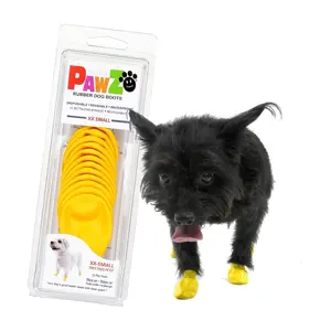 PAWZ Dog Rubber Boots - XXsmall