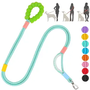 Dog Leash, 1pc Adjustable Crossbody Waist Leash, Double Handle Comfortable Padded Hands Free Dog Leash, Pet Supplies for Small Medium Large Dogs