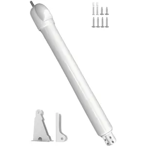 Storm Door Closer&Screen Door Closer Kit, Equipped with Press & Stay Function, Supports Adjustable Speed and Gentle Quiet Closing Action - for Medium & Lightweight Storm Doors