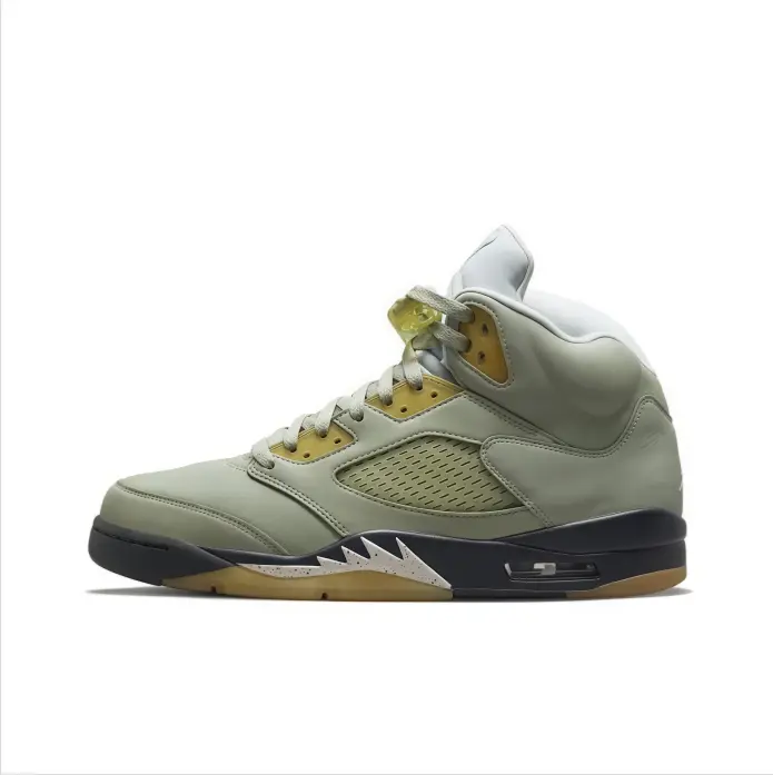 High top suede basketball sneakers light khaki suede orange color contrast raw rubber midsole upper viral daily ootd cushioned insole arch support wide fit travel walking lightweight non slip festival must have unisex casual street footwear trending