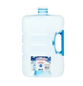 Stackable & Refillable Water Gallon 3gal 16" Tall 9" Wide Portable Container with Blue Handle
