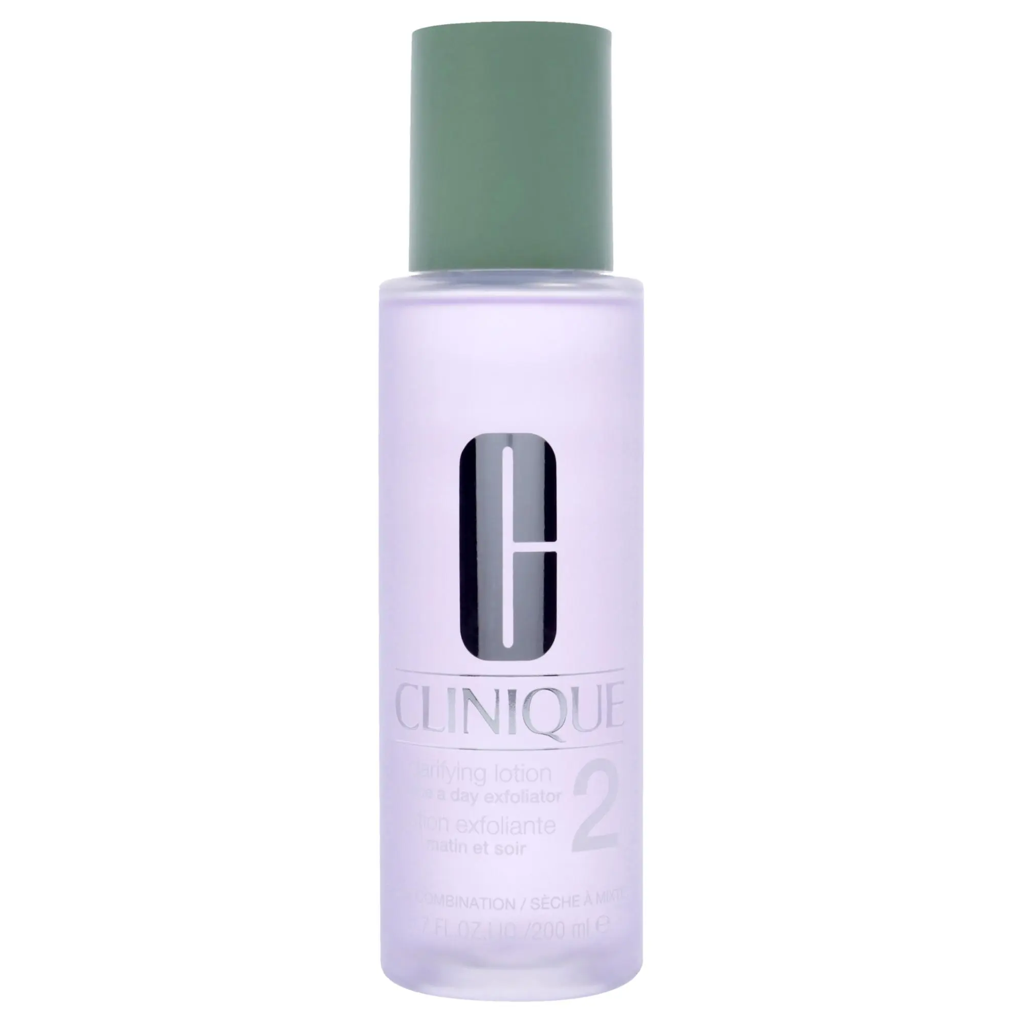 Clinique Clarifying Lotion 2 - Daily Unisex Lotion for Combination Skin, Balances Skin, 6.7 fl oz