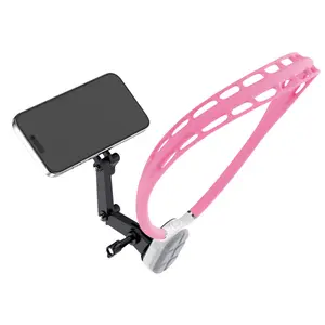 Evening Lights Wearable Phone Mount, Hands-Free POV Filming Holder with Flexible Silicone Arm, Magnetic Quick Release for Content Creators
