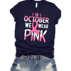 In October We Wear Pink DTF Transfers DTF4059