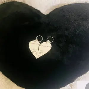 "Mine and Yours" keychain