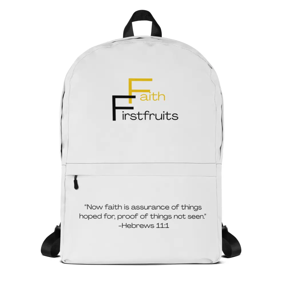 Hebrews 11:1 Backpack