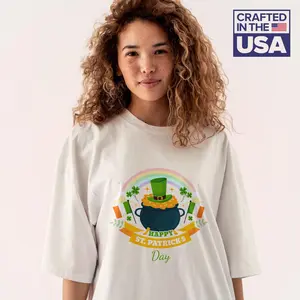 Lucky Tee for St. Patrick’s Day, Retro Irish T-Shirt, Cute Clover Shirt, Shamrock Lucky Tee, Funny Holiday T-Shirt, Vintage Green Tee | P24