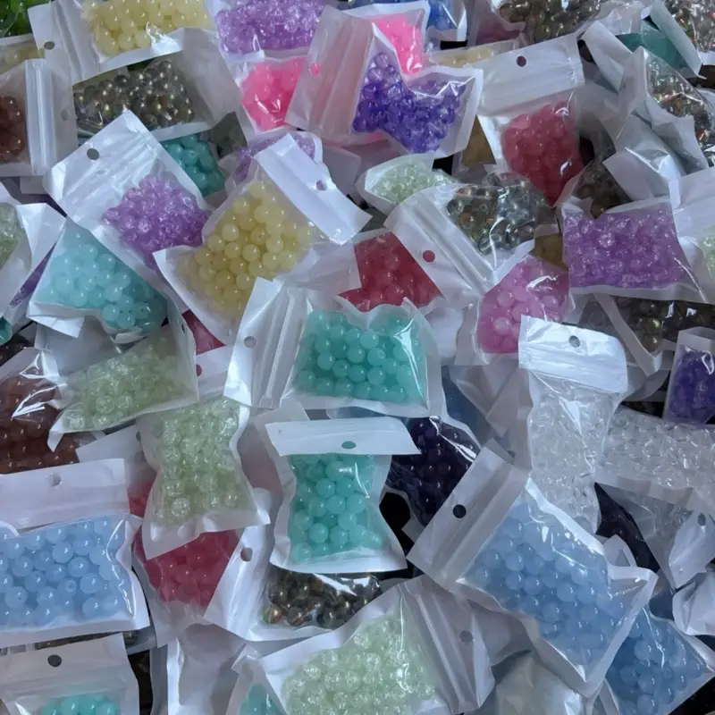 Clearance Sale MIX color acrylic glass beads