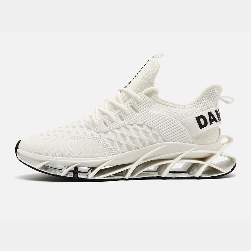 Men's Height Booster Shoes Letter Design Shoes Casual Matching Sneakers Sporty Hollow Out Design Lightweight Breathable Shoes Height Increasing Shoes Fashion Running Shoes for Gift Lace Up Shoes