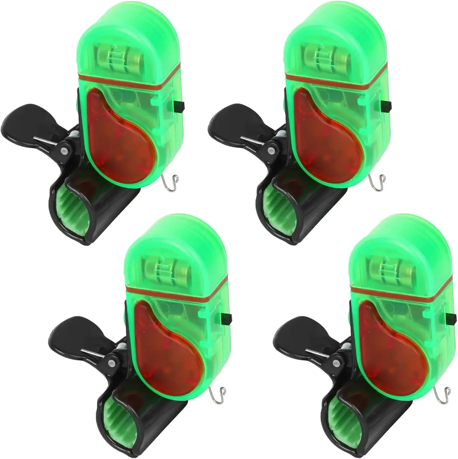 New Fishing Bite Alarm, Sensitive Electronic Fishing Alarms Indicator, Sound Bite Alert Bell with LED Lights