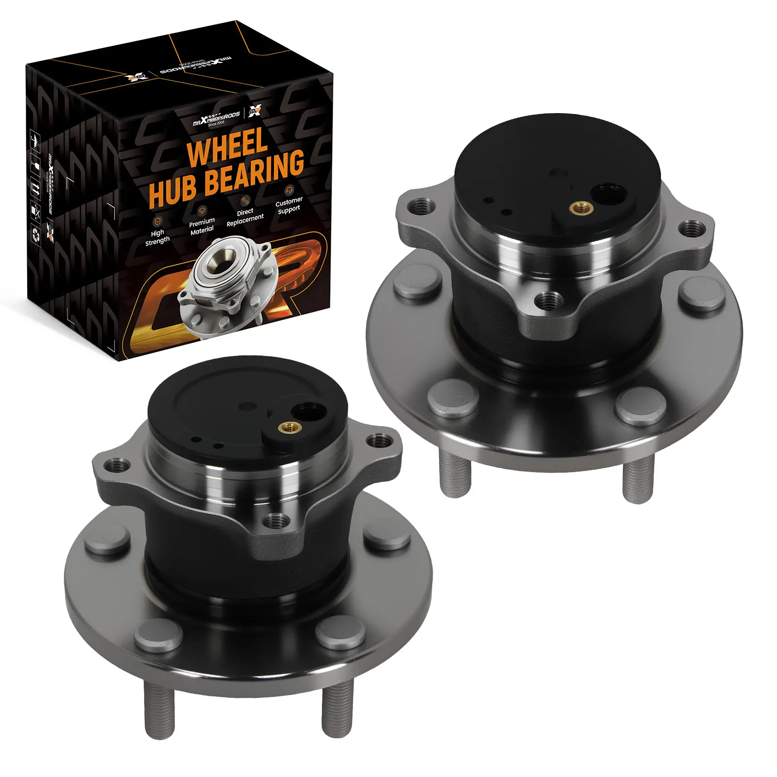Rear Wheel HubBearing Assembly for Mazda3 2009-2013 512347 WA512347 ABS