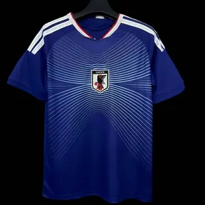 Football jersey/26-27 Japan home/World Cup/fan version/blue/men's/short-sleeved/sports top/No.7