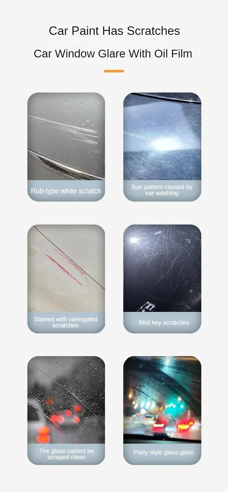 Joytutus Cordless Car Polisher, 12000RPM 3-in-1 Buffer Sander & Waxer, Paint Scratch Repair & Windshield Oil Film Removal Tool