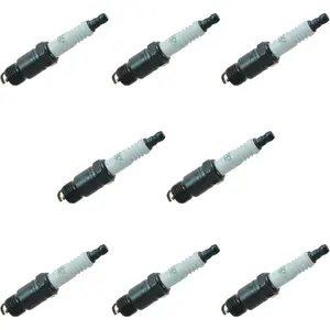 AC Delco R45TS Spark Plug Set of 8 for Chevy GMC Buick Cadillac Pontiac Olds
