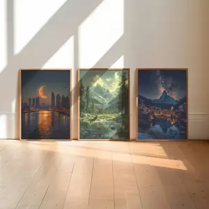 Sarah J Mas set of 3 Prints Throne of Glass Poster Crescent City Acotar Book Citation Wall Art Bookworm Merch