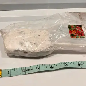 Clau la sucia Vaquita Creation Made Out White and Brown Clay and Caolin - Made in Mexico Unique Handcrafted Item