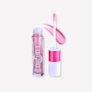 [ROMANTIC BEAUTY] Glass Lips Plumping Gloss Vegan - A-List Shimmer & Tingly Volumizer, Cruelty-Free Juicy Effect for Fuller Lips