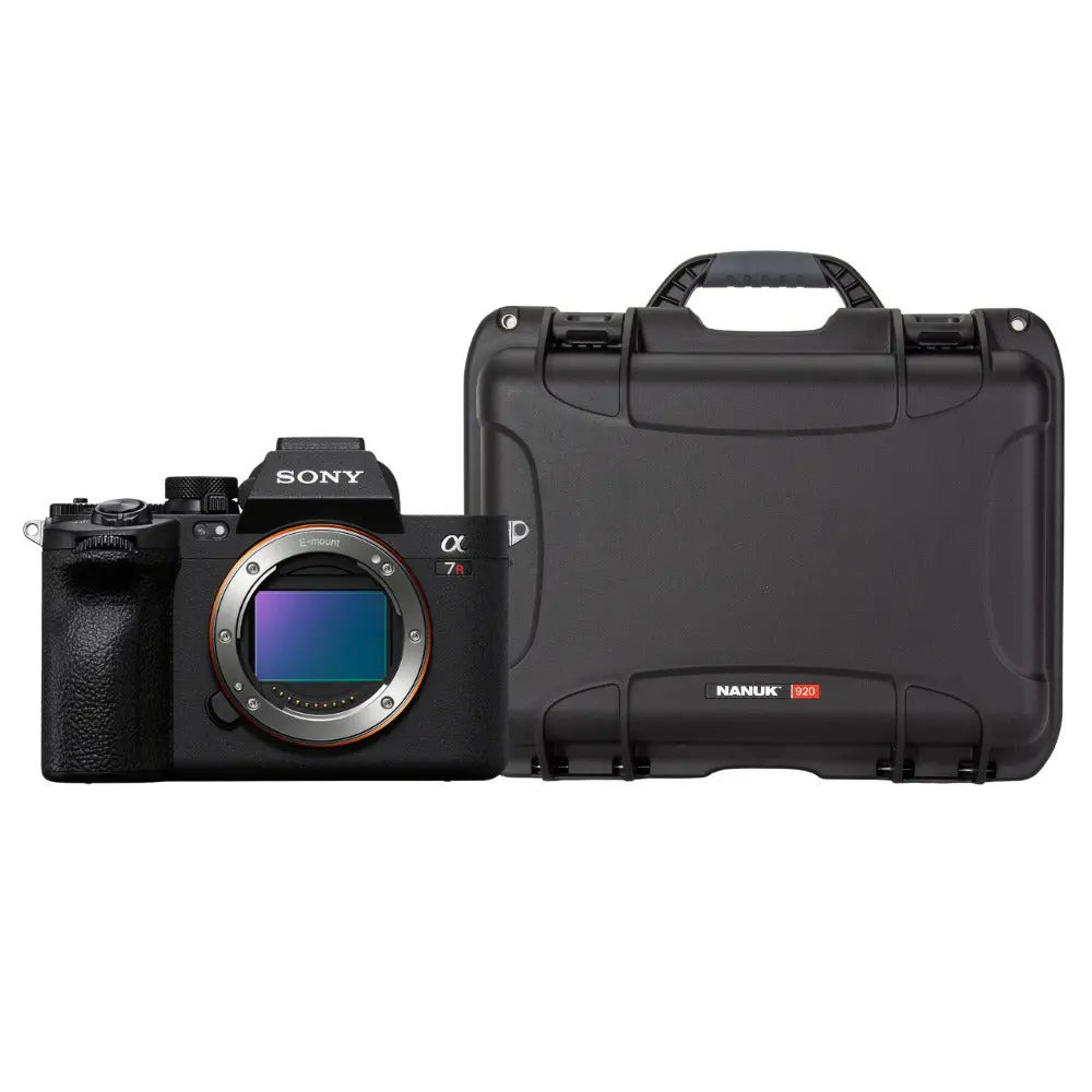 Sony Alpha a7R V Full-Frame Mirrorless Interchangeable Lens Camera Body with Hard Case Bundle