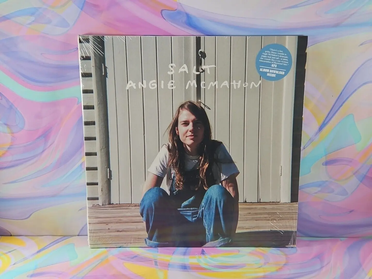 Salt by Angie McMahon (Record, 2019) New Sealed, Blue Color w/Digital Download