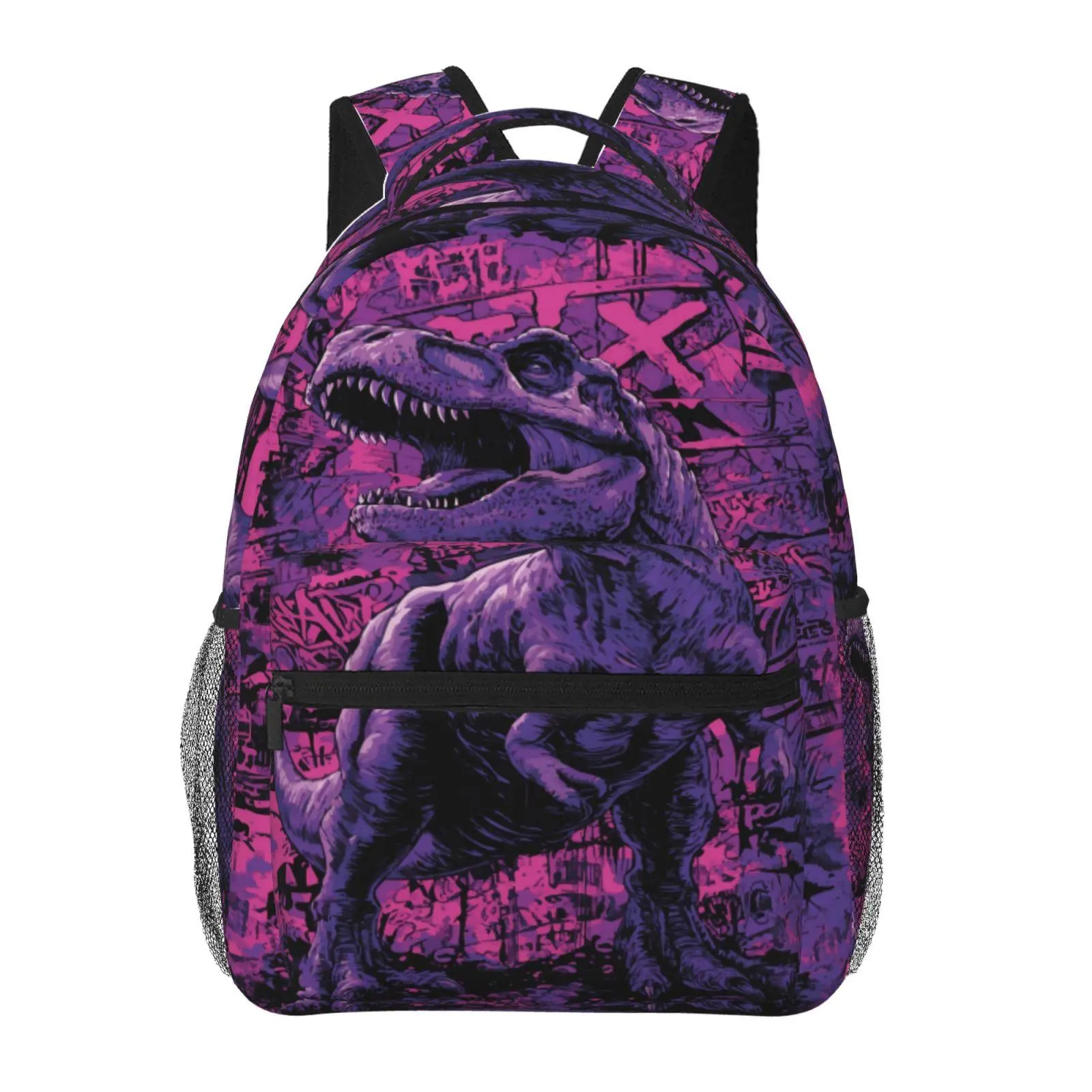 Cool Kids Jurassic Park backpacks for school—large-capacity all-over print Jurassic Park laptop daypacks for daily campus use; durable, lightweight Jurassic Park school bags for teens and students