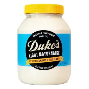 Duke’s Light Mayonnaise Jar – Smooth & Creamy, 30 Ounce (Pack of 1)