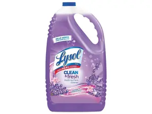 Lysol 88786 Clean & Fresh Multi-Surface Cleaner, Lavender & Orchid, 144 Oz Bottle, 4/Carton
