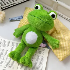 Cute Plush Frog Toy, Adorable Couple Frogs Soft Stuffed Animal, Home Decor Dolls, Perfect Gift for Birthday Christmas Halloween Thanksgiving Easter New Year