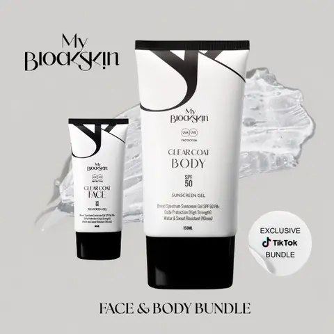 Clear Coat Face + Body SPF 50 | Invisible Sunscreen, No White Cast for All Skin Tones