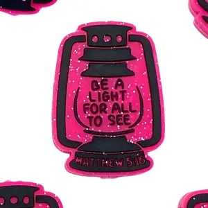 Be A Light For All To See Silicone Focal Beads | Inspirational Beads | Positive Beads