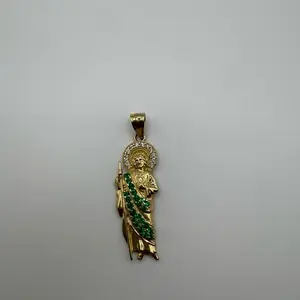 Dije de San Judas Tadeo oro 14K