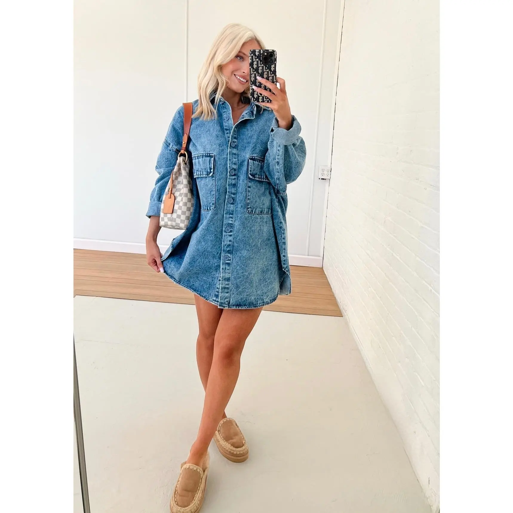 Olivia Denim Tunic