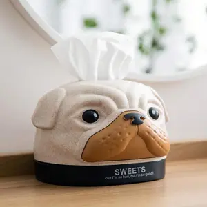 Creative & Minimalist Paper Roll Holder - Household Desktop Napkin Storage Box For Living Room Coffee Tables - Cute Cartoon Tissue Box For Dormitories