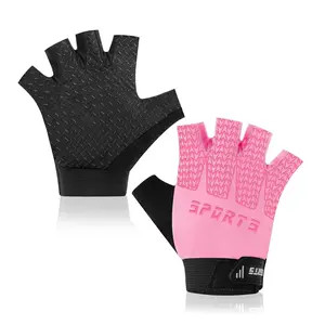 Kids Half Finger Gloves, Outdoor Activity Gloves for Outdoor Sports, Anti-Slip Palm and Breathable Design, Ideal for Kids Cycling in Spring & Summer