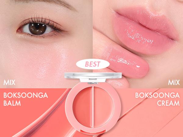 [AMUSE Seoul Official] LIP & CHEEK HEALTHY BALM blush