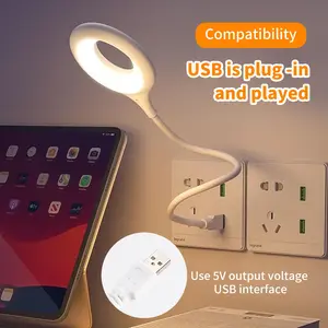 Florsol USB Reading Light Voice Control Lamp Remote Voice Control LED Night Light, Multi Color Changing, Timer and Dimmable, Smart Portable Small Night Lights for Kids Gifts, Bedroom, Hallway, Bathroom, Kitchen cabinet lights Mobile Adjustable lights book