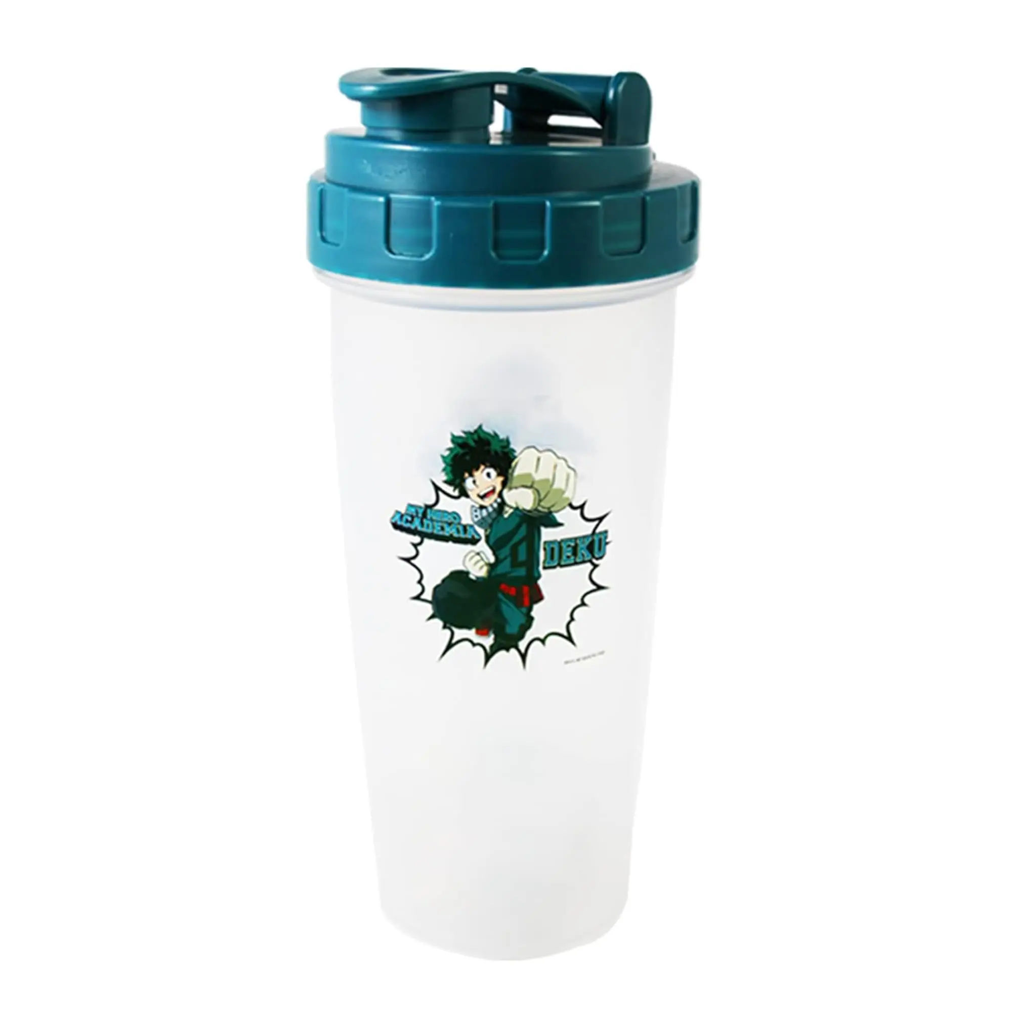 My Hero Academia Deku 24oz Reusable Washable Plastic Water Bottle, Collectible Beverage Container