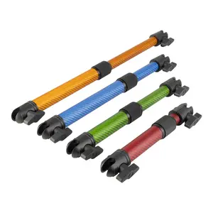 Telescoping Matte Color Carbon Fiber Mounting Arms with 20mm Connector Ends