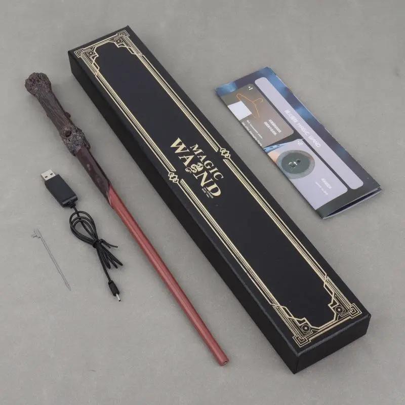 Magic wand, real magic wand, amazing effect reproduction, Halloween role play, tools, stick costume, role play party Dumbledore Props