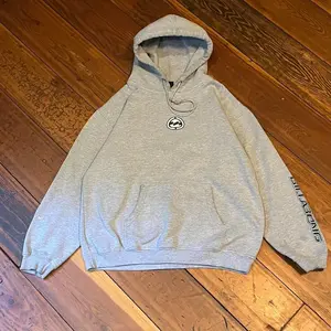 Grey Billabong Hoodie with Logo, Unisex Crewneck Shirt for Men and Women