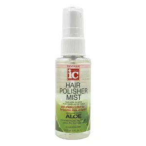 Fantasia IC Hair Polisher Spray On Mist 2oz – Travel Size, Anti-Frizz, Shine & Smooth Hair, Heat & Chemical Protection