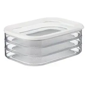 Transparent Food Storage Containers Set, Stackable Refrigerator Organizer, Multi-Layer Kitchen Keeper, Versatile Storage Box, Food Storage Boxes