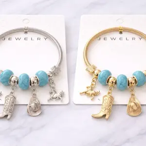 Western Theme Spring Bracelet
