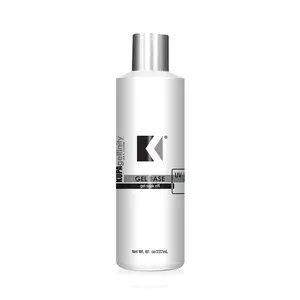KUPA GelFinity Gel Base Coat Gloss Finish 8oz UV Gel Silk Off Formula 237ml for Gel Application